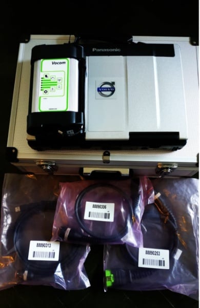 Tester auto profesional camioane VOCOM DIAGNOSTIC KIT 88890300 EU - Img 8