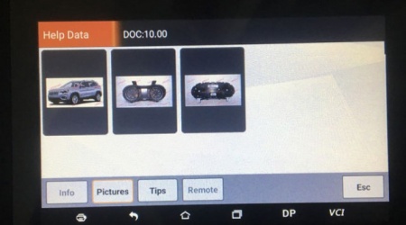 Tester kilometrii ODO MASTER original Obdstar Odomaster, tableta android 5-inch touchscreen - Img 3