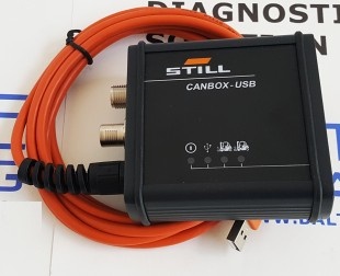 Tester profesional STILL Forklift Canbox-USB 2 model profesional, laptop inclus - Img 4