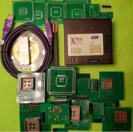 XPROG-M V5.55 pachet full, Programator memorii, chipuri si EEPROM-uri - Img 2
