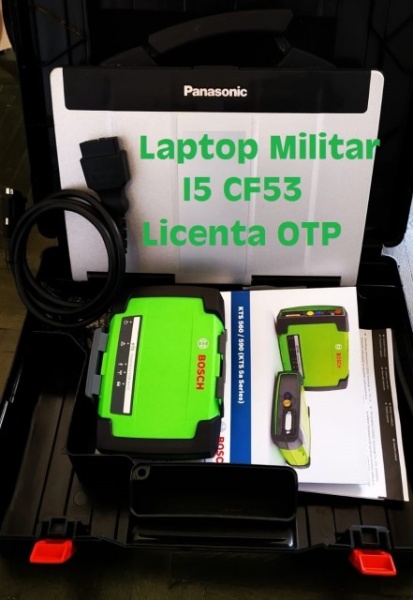 BOSCH KTS 590 tester auto diagnoza pentru autoturisme/utilitare mici, OBFCM disponibil - Img 4