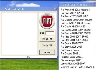 Interfata FIAT km tool - interfata de corectie kilometrii la gama Fiat/Alfa Romeo - Img 2