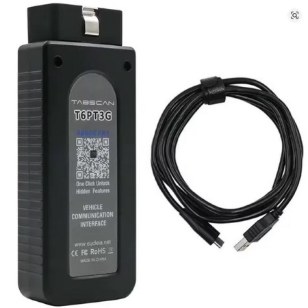 Kit Interfata diagnoza auto tester Porsche Piwis4 V42.9XX, Tester Profesional Generatia noua T6PT3G CANFD DolP OEM TabScan, Tableta/Laptop Inclus - Img 3