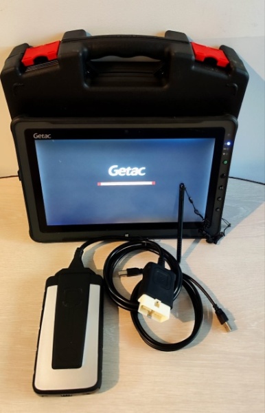 Kit Tester auto 3in1 Multimarca Turisme+Autoutilitare+Camioane, Tableta Getac F110 Touchscreen 11.6 Inch in Limba Romana, Full Activat - Img 10