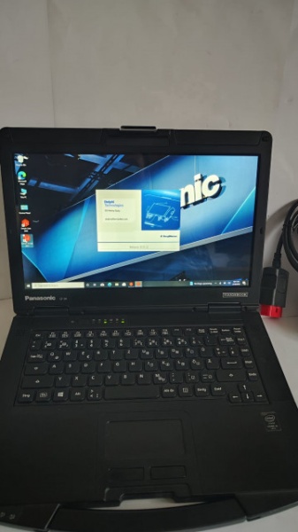 Kit Tester Auto Profesional Multimarca Turisme &amp; Camioane in limba Romana cu Laptop militar Panasonic Cf54, bluetooth 5.0, full activat diagnoza, programari, functii speciale - Img 8