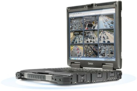 Laptop Militar GETAC B300 I7 4/250 GB Antisoc, Antipraf, Ultra Rugged , Touchscreen Activ, Wifi+BT, HDMI, PCMCIA, Express Card 54 - Img 4