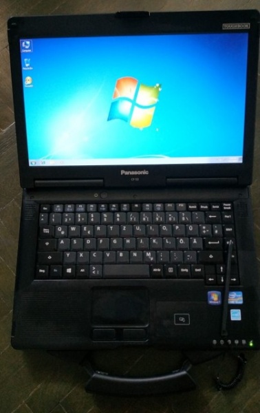 Laptop Militar Toughbook Panasonic I5 Cf-53 Touchscreen Diagnoza Auto Turisme Camioane - Img 7
