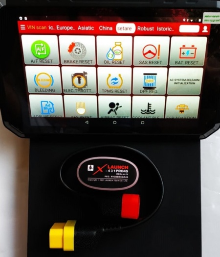 Noua Interfata auto Launch X431 EasyDiag T4.0 Android Bluetooth Launch x431 PRO4s cu tableta Android 9/10 Inch, 37 functii speciale active - Img 6