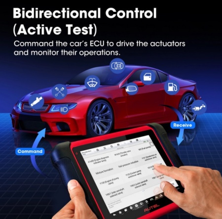 NOUL AUTEL MaxiSYS MK906BT Wireless Tester Auto Profesional Universal Produs Original 100%, obfcm activ - Img 3