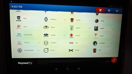 OBFCM Kit Original Tableta Launch X431 10.1" + Interfata Easydiag DBScar VII DBScar7 in limba Romana pentru toate mărcile de mașini: Turisme, Camioane, inclusiv electrice, HaynesPro 12 luni Update online, IMMO, Doip, CANFD, Licenta nelimitata - Img 3