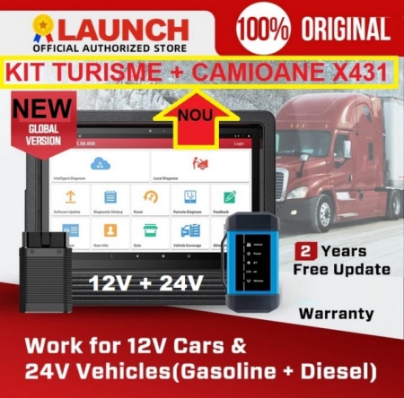 Oferta ITP/Service: Tester Multimarca TURISME+AUTOUTILITARE+CAMIOANE+UTILAJE Original Launch X431, licenta nelimitata inclusiv OBFCM - Img 6