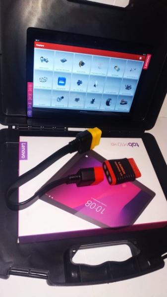 Produs Nou !! Kit Launch X431 Easydiag 4.0 V+ Scan Limba Romana, Tableta Lenovo Tab 8/9/10 Inch, OBFCM inclus, Raport Diagnoza PDF, Update Online, 31+ Functii Speciale Active - Img 2