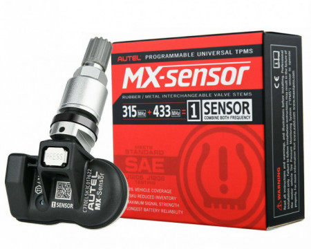 Senzori presiune roti universali programabili 2in1 Autel TPS218 MX-Sensor 315&+433MHz Instrument de detectare a presiunii în anvelope