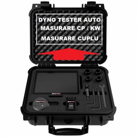 Tester Dyno aparat profesional masurare putere CP, cuplu, acceleratie - DynoPRO Road Dyno