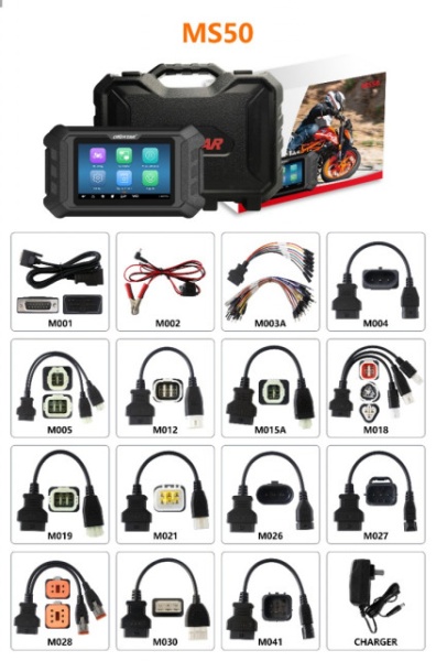 Tester Profesional Motociclete OBDSTAR MS50 Honda, Kawasaki, Kymco, Suzuki, SYM, Yamaha, Piaggio - Img 7