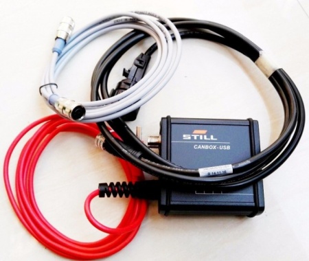 Tester profesional STILL Forklift Canbox-USB 2 model profesional, laptop inclus - Img 5