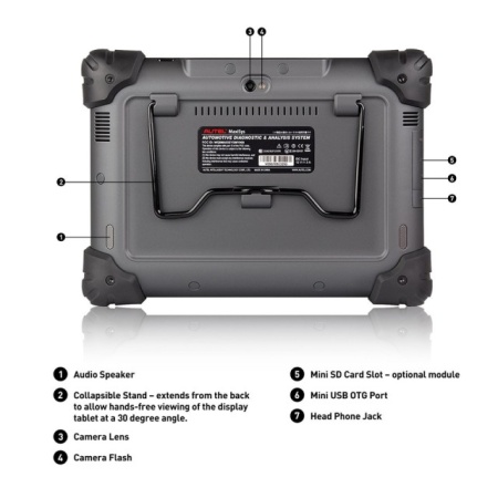 Autel Maxisys MS908 9.7 inch LED - Tester Auto Profesional Universal Produs Original 100% - Img 7