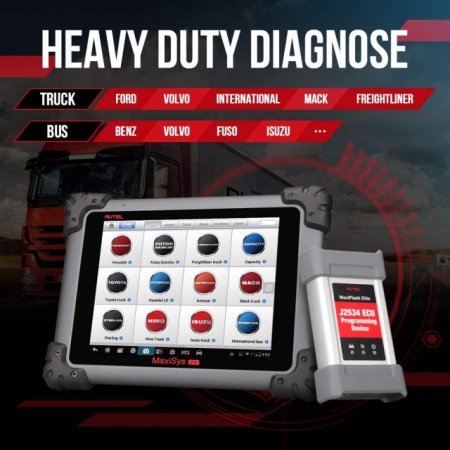 Autel Maxisys MS908CV 24V Tester Auto Multimarca pentru Camioane Original 100% - Img 6