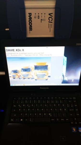 DAF VCI-560 MUX Tester Profesional Camioane DAF Kit complet - Img 6