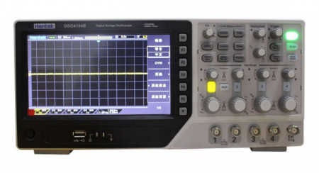 HANTEK DSO4104B 100MHz 4 Channels 500uV /div 1GSa/s 7'' TFT LCD Record Length 64K USB
