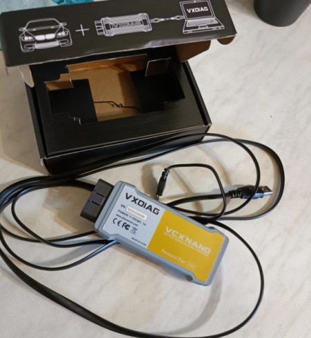 Interfata diagnoza Volvo DiCE 2014d VXDIAG VCX NANO, model dedicat
