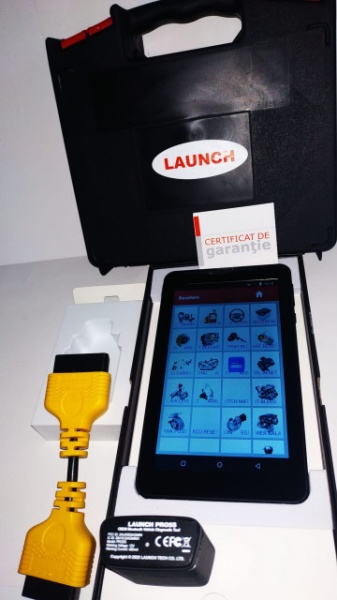 Kit Economic Interfata Auto LAUNCH PRO5S X431 V+ Scan Easydiag + Tableta Android 7", Full activa Diagnoza, Programari, Functii Speciale, OBFCM, HaynesPro, 12 luni Update Online - Img 4