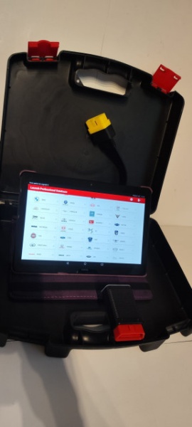 Kit Interfata auto Launch X431 Easydiag Dbscar6/DS402 + Tableta Android 10.1 inch pentru Turisme + Autoutilitare 12V, Limba Romana, OBFCM activ, CANFD, Adas, Immo, Launch Database HaynesPro - Img 2