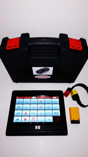 Kit Tester Auto Launch X431 cu Tableta originala V 10.1' Interfata Easydiag 3.0 versiune service auto - Img 4