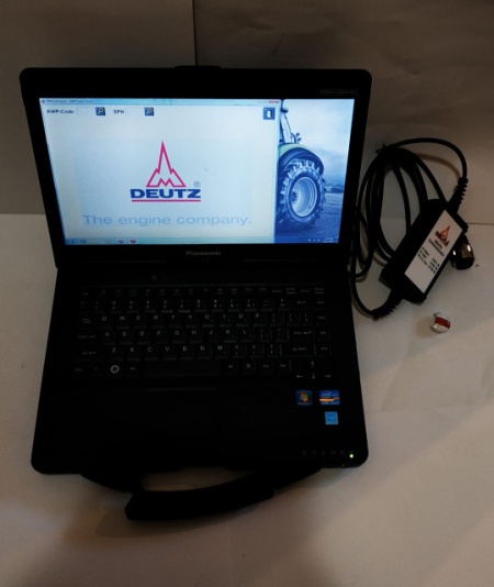 Kit tester diagnoza aparat profesional DEUTZ (DECOM) + Panasonic CF53 - Img 2