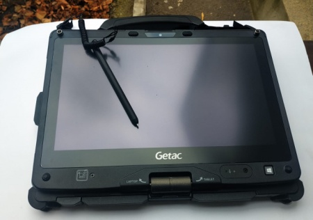 Laptop Tableta Militara Getac V110 SSD, i7, gen4, uz auto, industrial, model refubished, grad A - Img 3