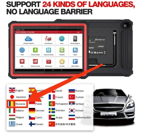 Launch original X-431 PAD V PAD 5 Tester Auto Profesional pentru programari, codare online/offline, ECU, CHEI, PIN, ADAS, DOIP, CANFD - Img 5