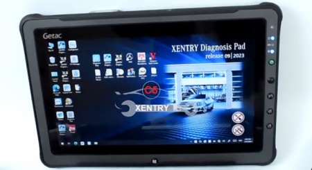 MB STAR COMPACT C5 SD Connect Pro + Tableta Militara Getac 11.6 Inch F110 Mercedes XENTRY versiune noua Limba Romana up-date la zi Xentry, DAS, HHT, DTS Monaco, Vediamo - Img 5