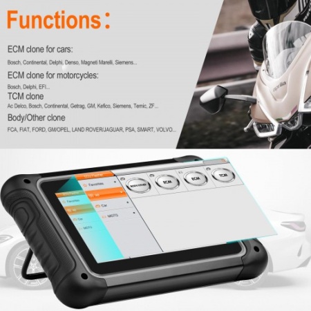 OBDSTAR DC706 Tester Universal Corectia Kilometrilor, ECU, R/W Eeprom/Dflash/Pflash/MAP, resetare ECU(Virginizare), calibrare km, citire IMMO pin code, recuperare ECU - Img 5