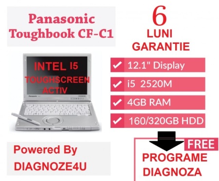 PROMO !!! Laptop Panasonic Toughbook CF-C1, Intel Core i5 - Img 2
