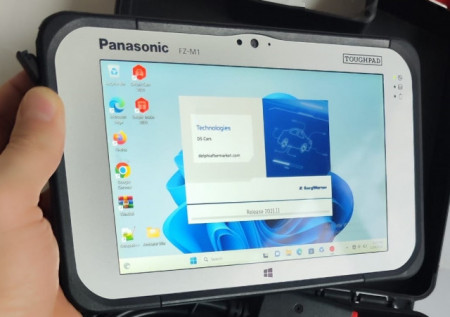 Tableta Panasonic FZ-M1 Toughpad Intel N2807 4GB/128GB SSD Windows