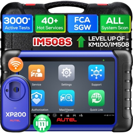 Tester auto Profesional Autel MaxiIM IM508S XP200 4/64Gb, Tableta Inclusa, Programari Active, Invatare Chei/Telecomenzi/Chip-uri, Chei pierdute,2 ani update online GRATUIT - Img 7