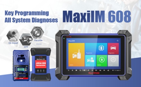 Tester auto Profesional Autel MaxiIM IM608II / IM608 Pro II + APB112 Smart Key Simulator + G-BOX2 Adapter - Img 5