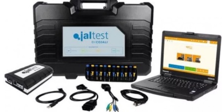 Tester auto profesional camioane MERCEDES-BENZ | JALTEST | Software de diagnosticare pentru camioane, Aparat Auto Profesional Diagnoza Camioane Jaltest, Laptop Militar Panasonic inclus, MERCEDES update 2026 - Img 2