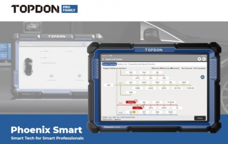 TOPDON Phoenix Smart tableta 4/128Gb, 10.1 inch, Tester Auto Profesional Wireless, control bidirecțional, codare ECU, diagnosticare completa a sistemelor, multiple servicii de resetare, OBFCM, Doip + CanFD, Functii Ghidate, Update gratuit online 2 ani - Img 2