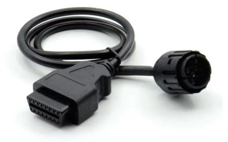 Adaptor pentru motociclete BMW 10PIN ICOM D Interfață pentru BMW 10Pin la 16Pin OBD2 Conector de diagnosticare Motociclete OBDII Extensie - Img 2