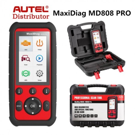Autel MaxiDiag MD808 Pro All System OBDII Tester Auto Universal OIL,SAS,SRS,ABS
