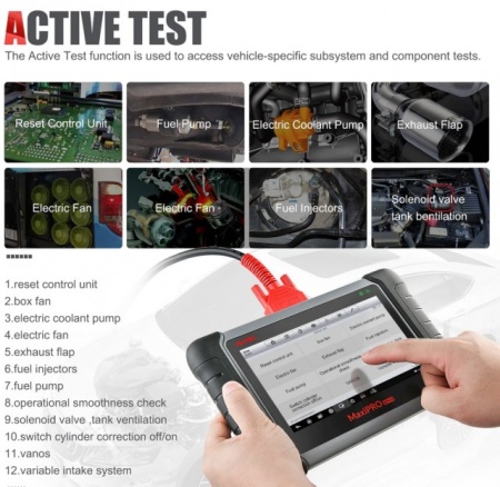 Autel MaxiPRO MP808 Tester Diagnoza auto Profesional original - Update ONLINE, EOBD/OBFCM ACTIV - Img 6