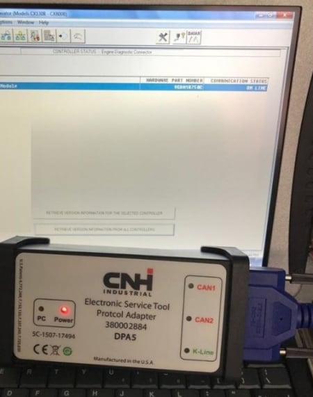 CNH DPA5 EST v.2022 pentru gama New Holland Kobelco, CASE, Steyr, Flexicoil, FK, O&amp;K - Img 3