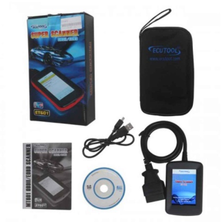 ECU Tool ET601 Tester Diagnoza Auto Multimarca Display Color pentru toate protocoalele OBD2 - Img 2