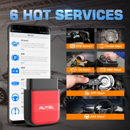 Interfata diagnoza auto Easydiag Autel MaxiAP AP200M Bluetooth OBD2, 1xSoft Gratuit! - Img 7
