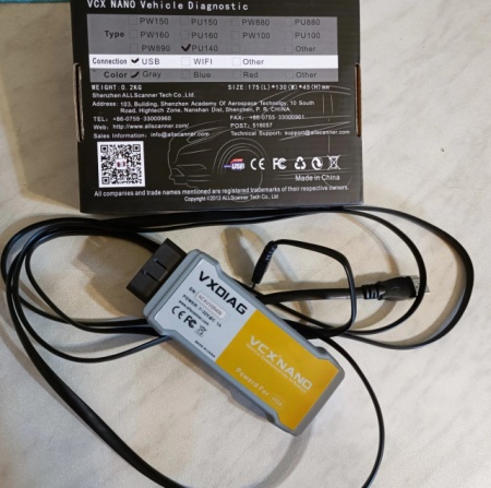 Interfata diagnoza Volvo DiCE 2014d VXDIAG VCX NANO, model dedicat Volvo, Codare ECU, Programari - Img 4