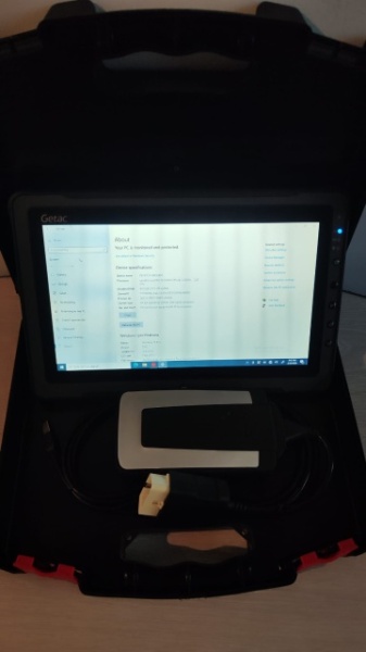 Kit Tester auto 3in1 Multimarca Turisme+Autoutilitare+Camioane, Tableta Getac F110 Touchscreen 11.6 Inch in Limba Romana, Full Activat - Img 4