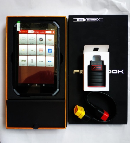 Kit Tester Auto LAUNCH Easydiag Pro4S + Tableta Militara 8/256GB SSD Sim 4G Activ, 37 functii speciale active, Program Coduri Eroare, Scheme Electrice - Img 2