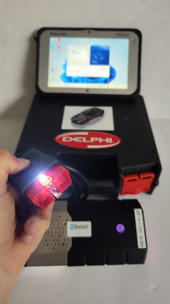 Kit Tester Auto Profesional Multimarca Turisme &amp; Camioane + Tableta Panasonic 4GB/128GB SSD in limba Romana, bluetooth 5.0, full activat diagnoza, programari, functii speciale Service Auto - Img 5