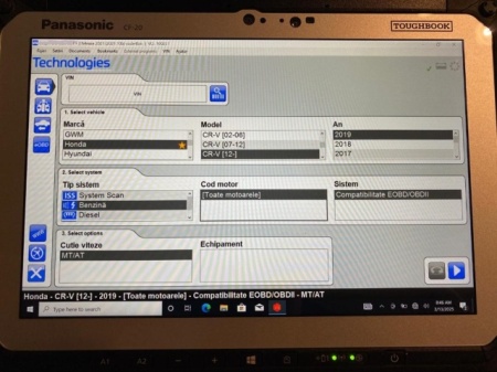 Kit Tester Diagnoza Auto Multimarca Bluetooth gama 12/24V cu Tableta Antisoc 10.1 Inch Panasonic CF20 I5 4G 8/256Gb: Turisme, Autoutilitare, Camioane, Pachet Promotional Service Auto, Entry Level Universal - Img 7